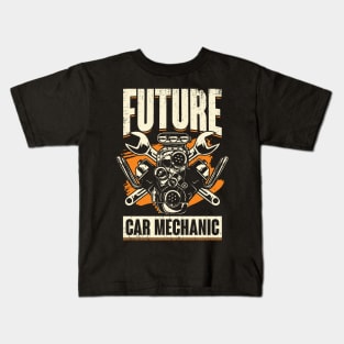 Future Car Mechanic Kids T-Shirt